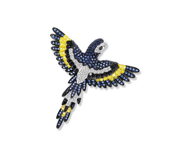 Luxoia - Seinerzeit Francis Papagei Anhänger - SZA-3990-160