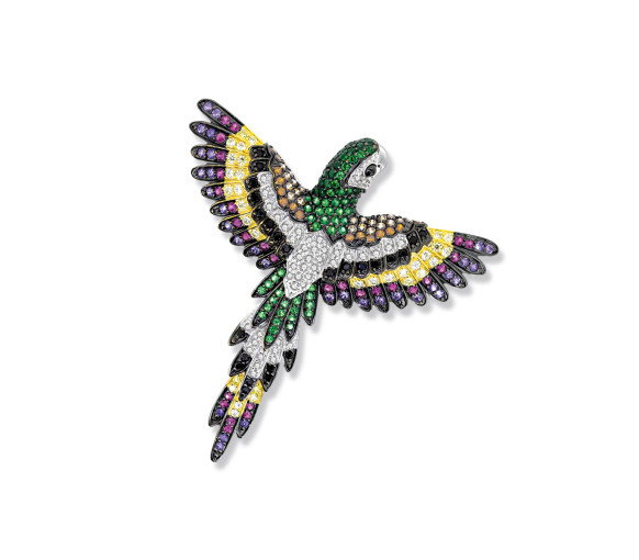 Luxoia - Seinerzeit Falco Papagei Anhänger - SZA-3990-167