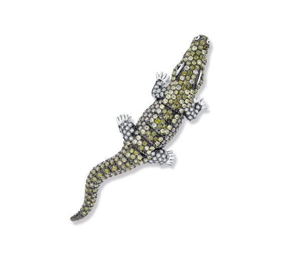 Luxoia - Seinerzeit Charles Krokodil Anhänger - SZA-3990-182