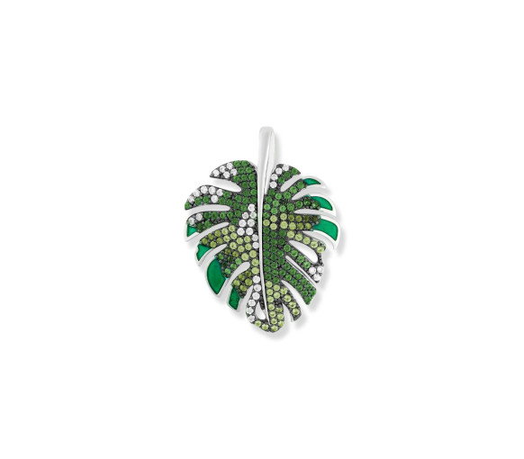 Luxoia - Seinerzeit Malu Monsterablatt Anhänger - SZA-3990-354