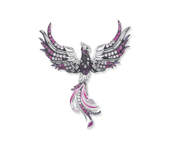 Luxoia - Seinerzeit Flamara Phönix Anhänger - SZA-3990-452