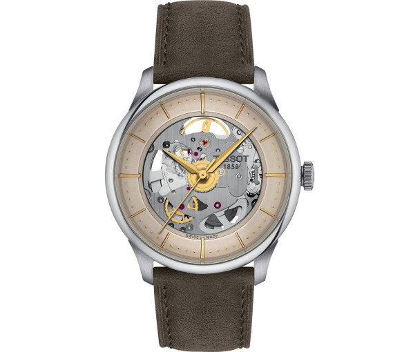 Luxoia - Tissot Chemin des Tourelles Powermatic 80 Skeleton (39 mm) - T139.836.16.261.00