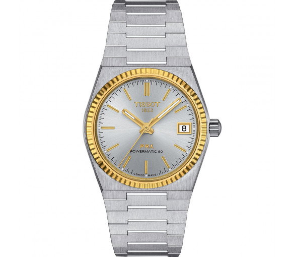 Luxoia - Tissot PRX Powermatic 80 18K Gold (35 mm) - T931.207.41.031.01