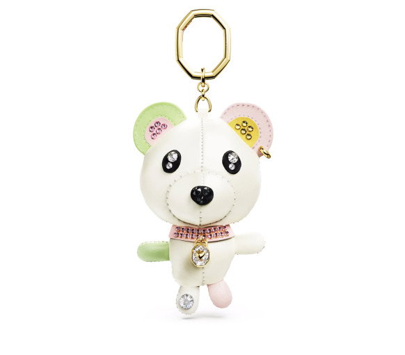 Luxoia - Swarovski Teddy Handtaschen Charm Bär Mehrfarbig Goldlegierungsschicht - 5734069