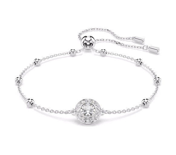 Luxoia - Swarovski Una Angelic Bracelet Round cut White Rhodium plated - 5733196
