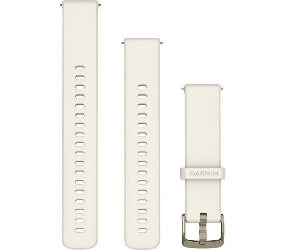 Luxoia - Garmin Quick Release (18 mm) Bone Silicone Band - 010-13406-00
