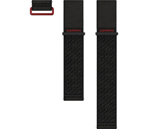 Luxoia - Garmin Quick Release (24 mm) Black ComfortFit Nylon Band - 010-13907-02