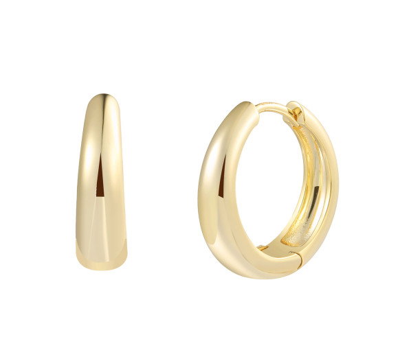 Luxoia - Xenox Dome Large Creolen - XS10372G