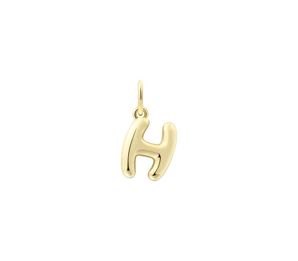 Luxoia - Xenox H Letter Bold Charm - XS10451G/H