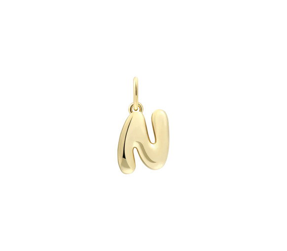 Luxoia - Xenox N Letter Bold Charm - XS10451G/N