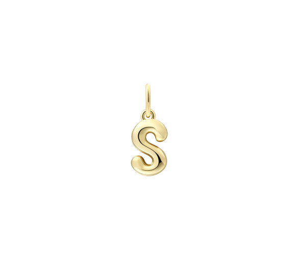 Luxoia - Xenox S Letter Bold Charm - XS10451G/S