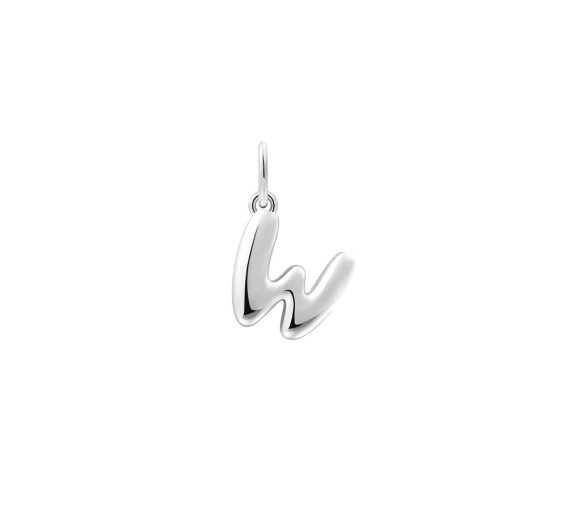 Luxoia - Xenox W Letter Bold Charm - XS10451W/W