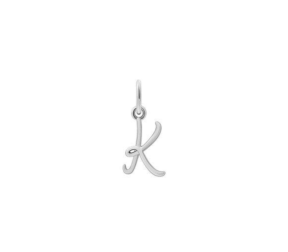 Luxoia - Xenox K Letter Italic Charm - XS10452W/K