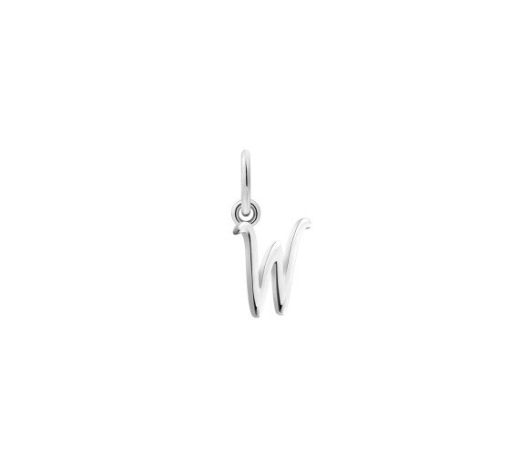 Luxoia - Xenox W Letter Italic Charm - XS10452W/W