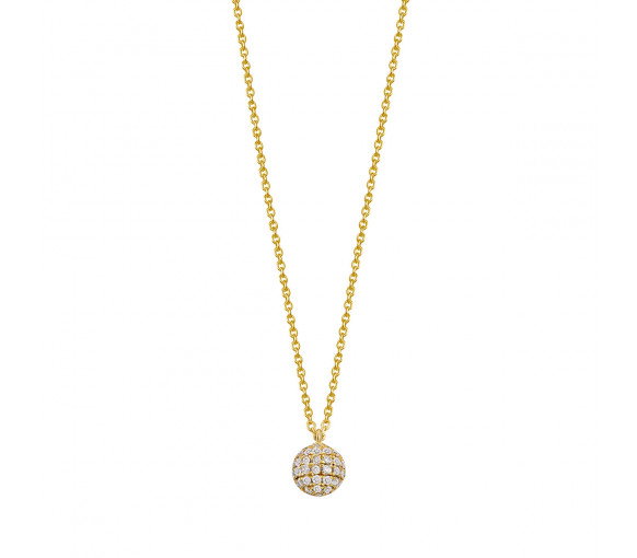 Luxoia - Xenox Classic Circle Gold Halskette - XS6087G