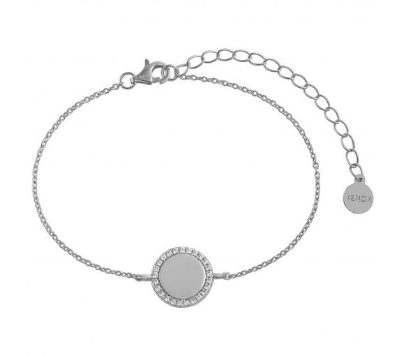Luxoia - Xenox Classic Circle Silver Armband - XS6091