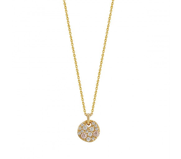 Luxoia - Xenox Classic Circle Gold Halskette - XS6092G