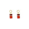 Luxoia - Coeur de Lion Ear Me Up GeoCube Ohrring Charms - 0057/44-0316