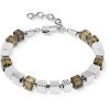 Luxoia - Coeur de Lion Graphic Cubes Armband - 0925/30-1711