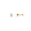 Luxoia - Luxoia Gold Classics Nasenstecker Gelbgold 750/18k - 1189.02197/0003