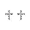 Luxoia - Studex Sensitive Ohrstecker Kreuz Kristall - STX-11198P