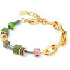 Luxoia - Coeur de Lion GeoCube Chunky Chain Armband - 4524/30-0516