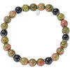 Luxoia - Amen Agate Steel Armband - ACBRU8EL15
