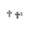 Luxoia - Amen Cross Ohrstecker - ACE2327BNZ