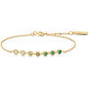 Luxoia - Ania Haie Gold Green Station Armband - B073-04G