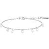 Luxoia - Ania Haie Silver Droplet Station Armband - B074-05H