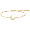Luxoia - Ania Haie Gold Mother of Pearl Crescent Moon Armband - B075-05G