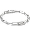 Luxoia - Thomas Sabo Charm Armband Paperclip mit einem Connect Link Silber - C1205-001-21
