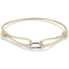 Luxoia - Thomas Sabo Textilarmband beige Connect Silber - C1210-001-19-L24V