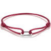 Luxoia - Thomas Sabo Textilarmband rot Connect Silber - C1210-001-50-L24V