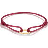 Luxoia - Thomas Sabo Textilarmband rot Connect 18k Vergoldung - C1210-413-50-L24V