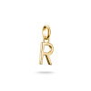 Luxoia - Thomas Sabo Pendentif Charm lettre R Connect plaqué or - CC1224-413-39