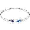 Luxoia - Swarovski Bracelet jonc Chroma Tailles variées Multicolore Métal rhodié - 5741780