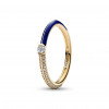 Luxoia - Pandora ME Pavé & Blau Doppelring - 162528C01