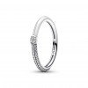 Luxoia - Pandora ME Pavé & Weisser Doppelring - 192528C02