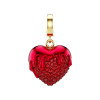 Luxoia - Swarovski Charm Idyllia Taille ronde Cœur Rouge Placage de ton or - 5742994