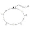 Luxoia - Swarovski Braccialetto Imber Crystal Pearl Taglio Round Bianco Placcato rodio - 5754242