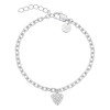 Luxoia - Rosefield Chunky Heart Armband - JBCHS-J1322
