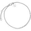 Luxoia - Rosefield Tennis Crystal Clear Silver Armband - JBTCS-J910