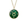 Luxoia - Fossil Zodiac Taurus Halskette - JF04839710