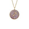 Luxoia - Fossil Zodiac Sagittarius Halskette - JF04846710