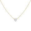 Luxoia - Rosefield Pave Heart Halskette - JNPHG-J1273