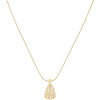 Luxoia - Rosefield Pave Striped Halskette - JNPSG-J1231