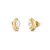 Luxoia - Guess Double Wave Ohrstecker - JSBE05102JWYGT-U