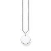 Luxoia - Thomas Sabo Halskette Mit Coin Silber - KE1958-001-21-L45V