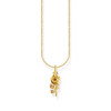 Luxoia - Thomas Sabo Halskette mit Rosen Anhänger vergoldet - KE2269-413-39-L45V